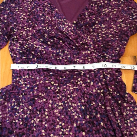 Chaps Purple Dress Women’s Size Small - Picture 8 of 11